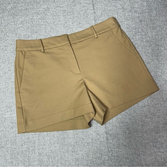 LOFT Riviera Short Khaki Stretch Shorts 4” Tan Size 4 Nwt - Picture 4 of 8